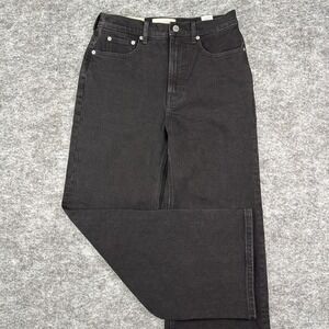 Everlane Black Wide Leg Jeans - Flare Silhouette